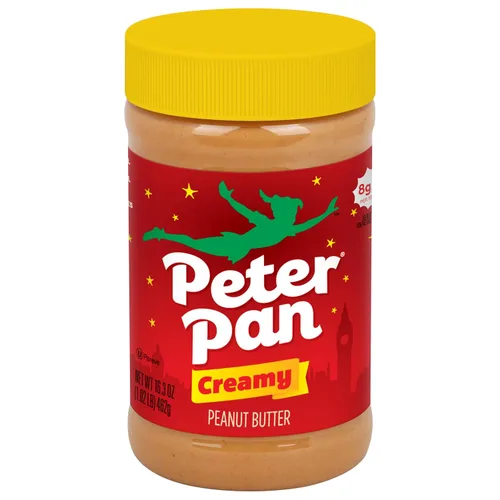 Mantequilla de maní cremosa Peter Pan, 16.3 onzas (20045300005496)