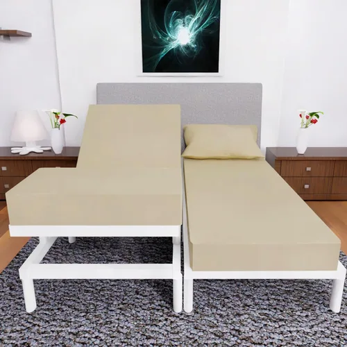Miniatura 45 de Top Split King - Juego de sábanas para cama ajustable, 4 piezas con bolsillos profundos, sábanas de microfibra de doble cepillado, sábana bajera
