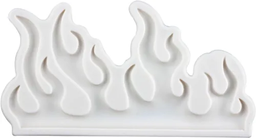 Miniatura 6 de Moldes de silicona para decoración de pasteles de fuego, moldes de silicona para decoración de cupcakes, decoración de pasteles, caramelo, pasta