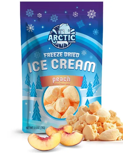 Miniatura 51 de Arctic Farms Trozos de Helado Liofilizado a Granel - No se Derrite (Mantequilla de Maní) (1 libra)