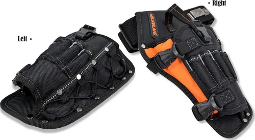 Miniatura 6 de Juego de fundas de taladro 3 en 1 con pulsera magnética fuerte y cinturones sólidos de 2 pulgadas para hombres, soporte para taladro, soporte