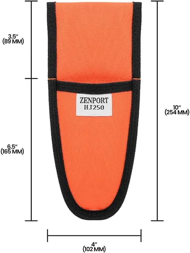 Miniatura 5 de Zenport HJ250 Pruner - Clip para cinturón, color rojo