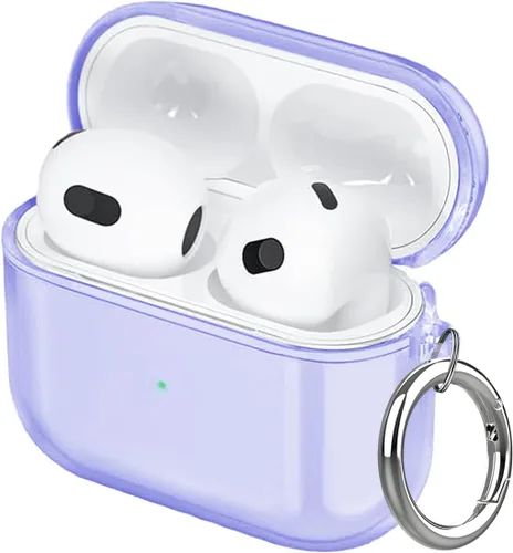 Miniatura 10 de Aircawin Funda transparente para Airpods, funda protectora a prueba de golpes para Airpod 1 y 2, accesorios de protección completa de TPU suave