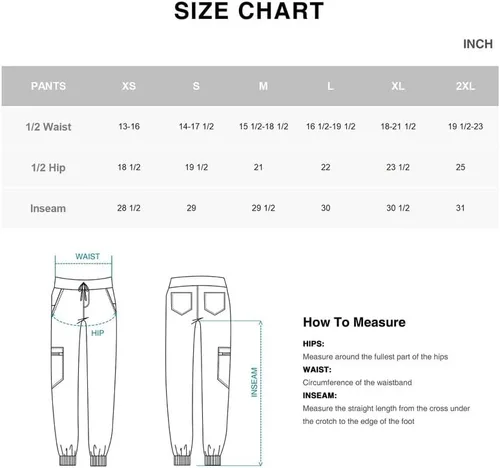 Miniatura 6 de Uniforms World Avant - Pantalones deportivos ajustados para mujer, cintura de yoga, 5 bolsillos, antiarrugas