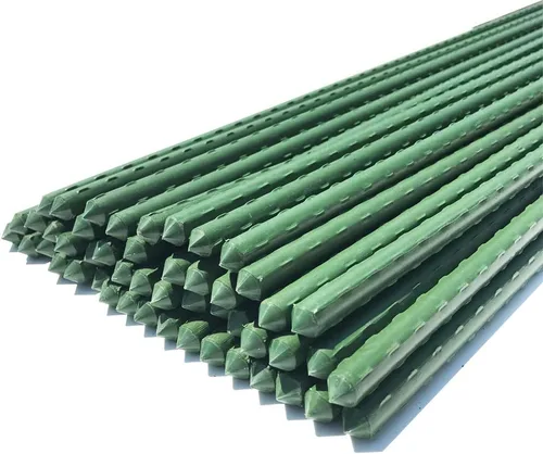 Miniatura 7 de WAENLIR Estacas para plantas de jardín, para soporte, para tomates, 5 pies / 1.52 metros, Paquete de 50