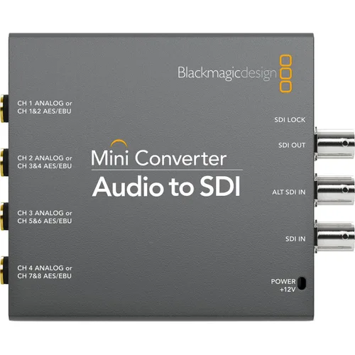 Miniatura 2 de Blackmagic Design Mini convertidor de audio a SDI 2