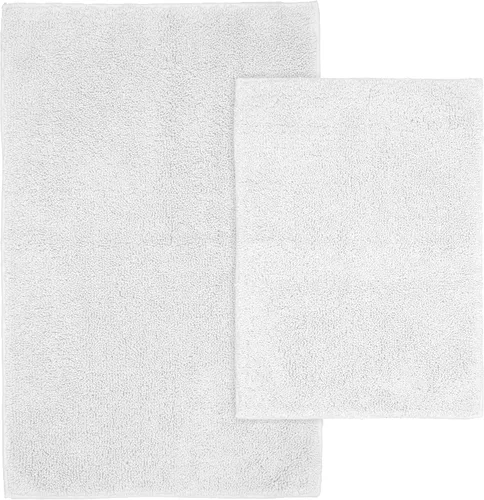 Miniatura 26 de Garland Rug Queen Cotton Sea Foam de 22 x 60 pulgadas ultra suave, afelpada, altamente absorbente, lavable a máquina, toalla de suelo para ducha