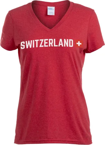 Miniatura 52 de Nations of the World - Camiseta con cuello en V para mujer