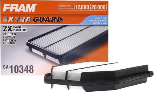 FRAM Extra Guard CA10348 - Filtro de aire de repuesto para motor, para Jeep Wrangler seleccionados (3.6L y 3.8L), proporciona protección de filtro