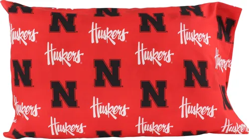 Miniatura 4 de College Covers Everything Comfy Nebraska Cornhuskers - Par de fundas de almohada, tamaño King, 20 x 40 pulgadas, incluye 2 fundas de almohada King