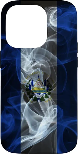 Miniatura 17 de Funda para iPhone 12/12 Pro Smoky El Salvador Bandera - Funda de Orgullo Salvadoreño Estilo Humo