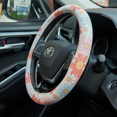 Miniatura 9 de Montañas, Aventura, Exteriores, Campista, Senderismo, Funda de Cuero para Volante de Coche de Montaña - 15 pulgadas Universal de Microfibra - Suave
