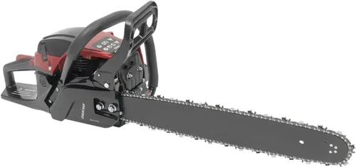 Miniatura 13 de LOYALHEARTDY Sierra de cadena de 58 cc 2 ciclos 4.4 Hp Sierras de gasolina de mano 18 pulgadas motosierra para árboles de madera corte jardín granja