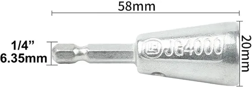 Miniatura 2 de Herramienta de pelado de torsión de alambre para taladro, pelacables y tornado automático, tornado de tuerca de alambre, enchufe de conector