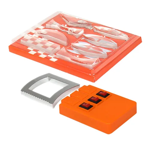 Miniatura 9 de Multifunction Optical Experiment Kit Convex Lens Triangular Prism and Light Source Physics Refraction and Reflection Demonstration Tool for