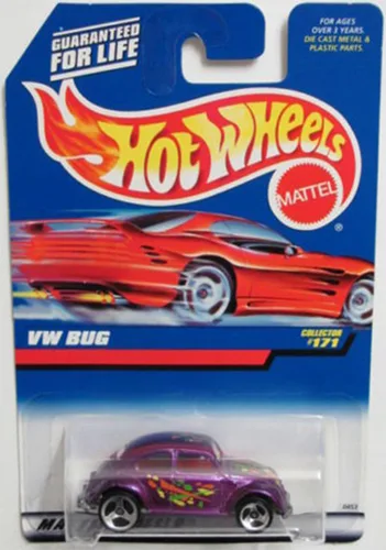Miniatura 2 de HOT WHEELS VW BUG PURPLE #171