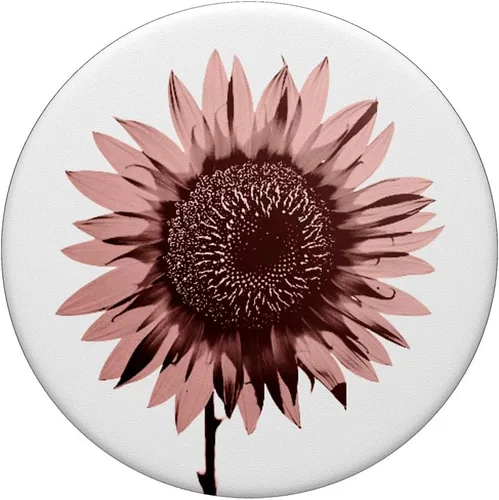 Miniatura 3 de Simple Flower - PopSockets PopGrip intercambiables de girasol rosa rosa