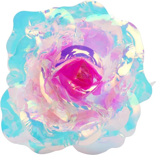 Miniatura 3 de 15 flores artificiales coloridas de 24 quilates, rosa arcoíris, rosa para siempre, el mejor regalo para el día de la madre, Acción de Gracias, día
