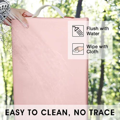 Miniatura 4 de HappyPicnic Almohadilla de rodillas impermeable para jardín o baño, alfombrilla de espuma suave de 2 pulgadas de grosor para jardineros, soporte