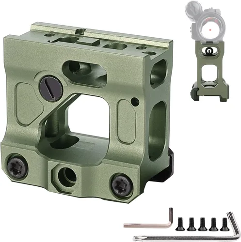 Phoking Montura de Punto Rojo Soporte Elevador Picatinny para Miras T1 T2 H1 H2 Compatible con Todas las Ópticas de Huella Verde