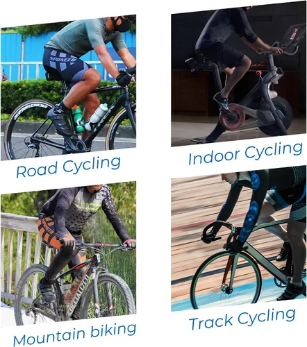 Miniatura 94 de sponeed Pantalones cortos de ciclismo para hombre, pantalones acolchados para ciclismo, ropa de ciclismo