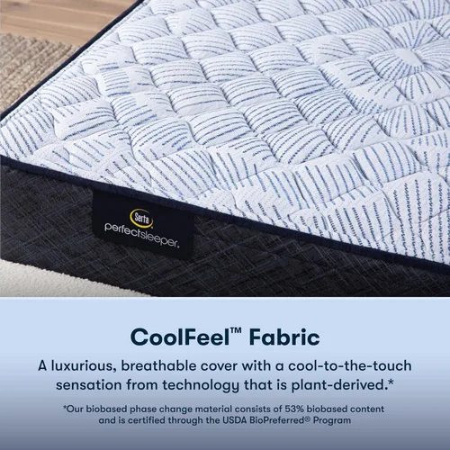 Miniatura 5 de Serta Perfect Sleeper Enhanced - Colchón Twin de 12 pulgadas - Firme, Espuma Viscoelástica de Gel Refrigerante, Resortes Interiores de Bolsillo