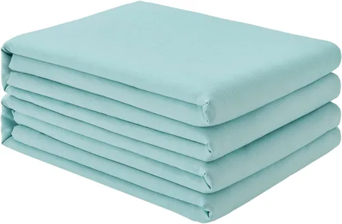 Miniatura 14 de FreshCulture Sábanas Planas King Solo Paquete de 2 - Sábanas Planas de Cama de Calidad Hotelera - Microfibra Cepillada - Ultra Suaves y Azul marino