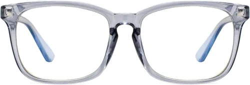 Miniatura 13 de MAXJULI - Lentes de bloqueo de luz azul, para lectura en computadora/juegos/TV/teléfonos para mujeres y hombres (marrón)