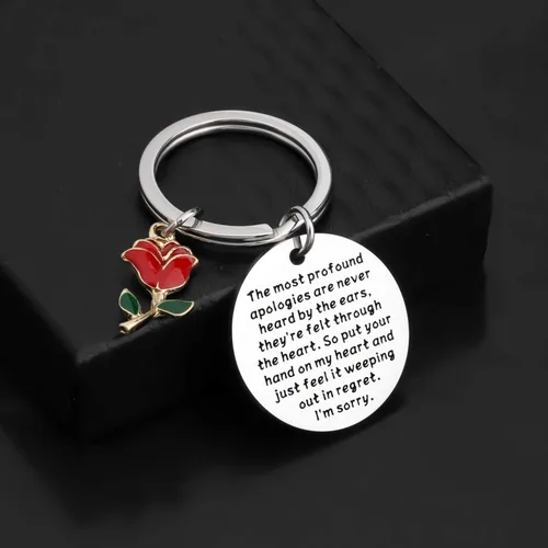 Miniatura 3 de MYOSPARK Regalo de disculpa, perdóname, joyas de perdón para él y ella (disculpas profundas KC), Disculpas profundas Kc