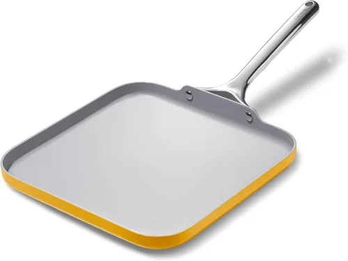 Miniatura 12 de Caraway Sartén Parrilla Cuadrada - Sartén Cuadrada de 11" - Revestimiento Cerámico Antiadherente - No Tóxico, Libre de PTFE y PFOA - Apto para Horno