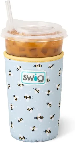 Miniatura 67 de Funda Swig Life para taza de café helado pequeña, funda estándar de 22oz para taza de café helado con asa, funda aislante de neopreno para mantener