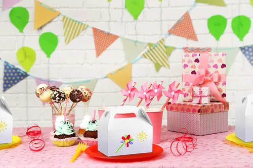 Miniatura 6 de ValBox Paquete de 30 cajas de regalo de papel blanco a dos aguas, caja de regalo para fiestas de cumpleaños de niños, boda, baby shower, 6.2 x 3.5 x