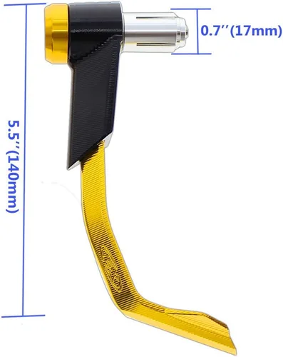 Miniatura 6 de 7/8" 22mm CNC Palanca de embrague de freno con protectores de guardabarros para motocicletas, agarre de puño compatible con 390 690 Dk 1290 SUPER Dk