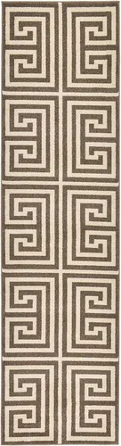 Miniatura 26 de Unique Loom Athens Collection - Alfombra clásica geométrica moderna con diseño de bordes, 3 pies 3 pulgadas x 5 pies 3 pulgadas, negro/beige