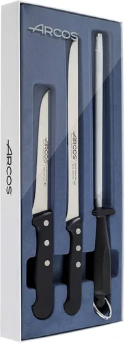 Miniatura 5 de Arcos Cuchillo de chef de 6 pulgadas de acero inoxidable. Cuchillo de cocina para cortar y pelar alimentos pequeños. Mango ergonómico
