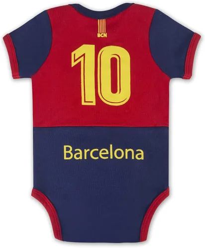 Miniatura 2 de BDONDON Unique Toddler Baby Soccer Jersey 0-18 Months Short Sleeve Onesies Outfit for Newborn Infant Boys and Girls