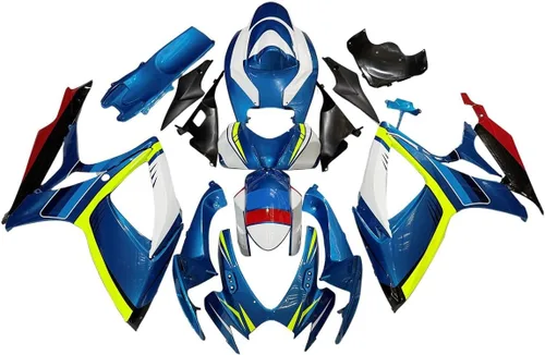 Miniatura 26 de Kit de carenado de plástico de inyección ABS para 2006 2007 GSXR 600 GSXR 750 Carenados 06 07 Suzuki GSX-R600 GSX-R750 K6 Marco de carrocería