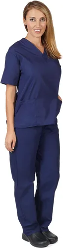 Miniatura 3 de Natural Uniforms Conjunto de ropa quirúrgica unisex (conjunto de ropa de trabajo estándar)