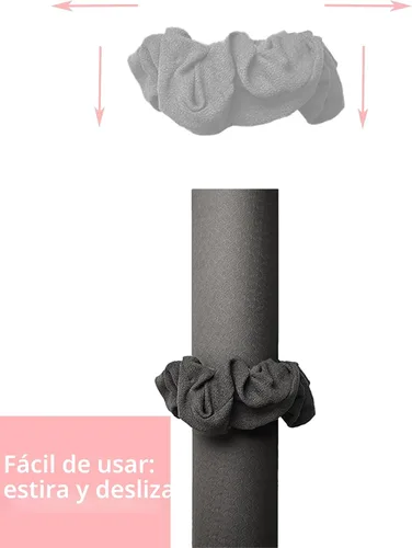 Miniatura 2 de Coletero para esterilla de yoga – Mantiene tu esterilla de yoga con estilo – Tela duradera y elástica – Se adapta a todas las esterillas de yoga