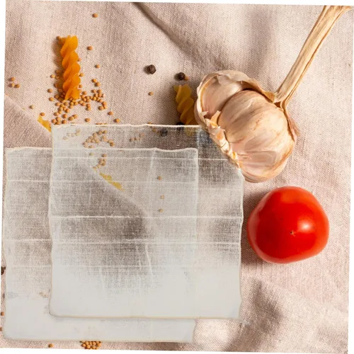 Miniatura 3 de Hemoton Tofu Tofu - 6 piezas de tela filtrante de tofu, paño de filtro de tofu para cocina, reutilizable, estopilla, colador de yogur vegano