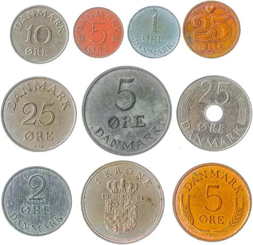 Miniatura 12 de Malta 10 Monedas Mixtas Moneda Maltesa Mils Céntimos Desde 1972