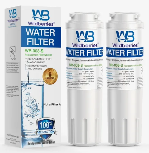 Miniatura 8 de Wildberries Filtro de agua para refrigerador UKF8001 4 de repuesto para Whirlpool®, EveryDrop® EDR4RXD1, WHR4RXD1, 4396395, WRF535SWHZ00 a