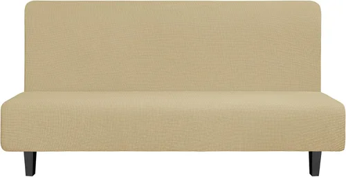 Miniatura 60 de Easy-Going - Funda elástica para futón, cubierta para sofá cama sin brazos, protector de muebles sin reposabrazos con parte inferior elástica