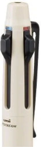 Miniatura 4 de Uni Jet Stream Prime - Bolígrafo de alta calidad, 3 colores (negro, rojo, azul), cuerpo negro (SXE3330005.24)
