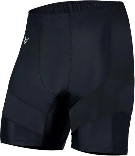 Miniatura 5 de HUGE SPORTS Pantalones cortos de natación de compresión para hombre, pantalones cortos de natación de secado fresco y seco, pantalones cortos