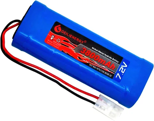 Paquete de baterías OXWINOU de 7.2V 3800mAh, batería plana NiMH de alta capacidad, batería de repuesto para automóvil RC, camión RC, tanque de