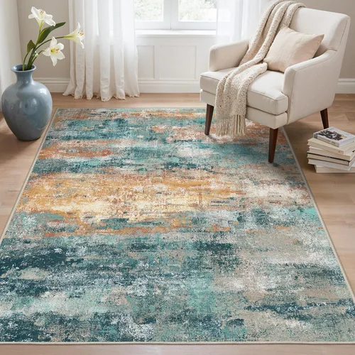 Miniatura 51 de BEIMO Alfombra de pasillo para cocina, alfombra lavable a máquina de 2 x 5 para entrada, alfombras modernas y abstractas suaves, cubierta de piso