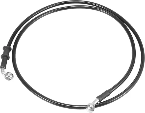 Miniatura 30 de Motoforti Universal 40 cm 15.75" Manguera de Aceite para Freno y Embrague de Motocicleta, Tubo de Línea Hidráulica Reforzada, Acero Inoxidable Negro