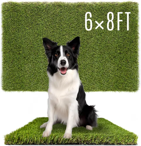 Miniatura 19 de Sunturf Hierba falsa para que los perros orinen, césped artificial para perros, almohadillas para orina de perro, extra grandes, tapetes de césped