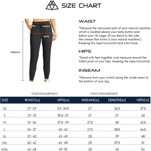 Miniatura 7 de Haimont Pantalones deportivos para correr para mujer con bolsillos con cremallera, ligeros, atléticos, para entrenamiento, pantalones casuales